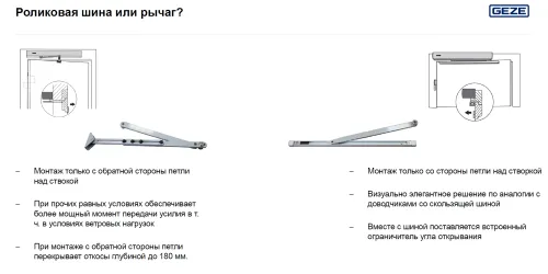 Электропривод ECturn SV GEZE для распашных дверей фото 8