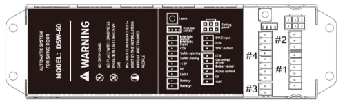 DSW-60 электропривод для распашных дверей DEPER фото 3 DSW-60 электропривод для распашных дверей DEPER фото 3